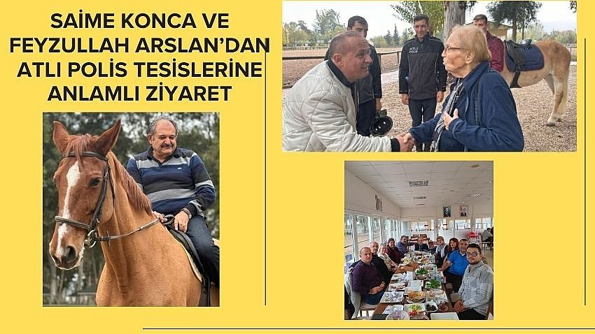 Saime Konca ve Feyzullah Arslan’dan Anlamlı Ziyaret