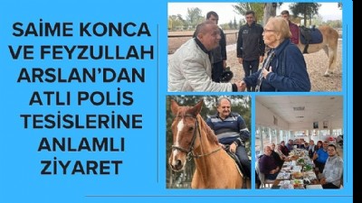 Saime Konca ve Feyzullah Arslan’dan Anlamlı Ziyaret